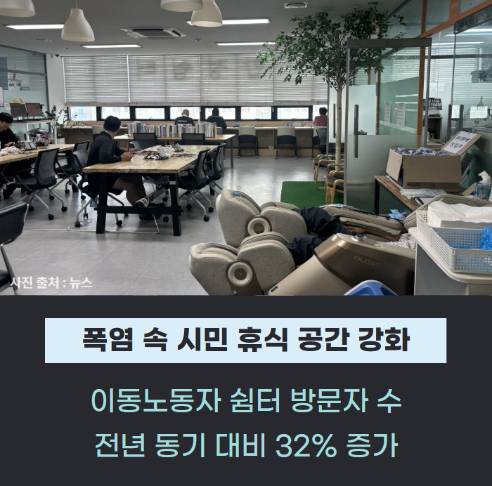 서울시, 폭염 속 시민 휴식 공간 강화…열섬현상 완화에 집중 관련사진