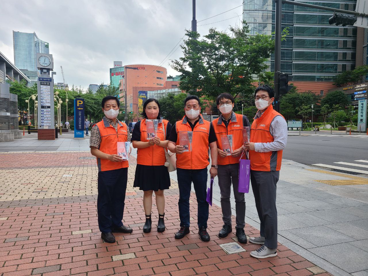 2022.07.07 산업안전보건강조주간 캠페인 관련사진