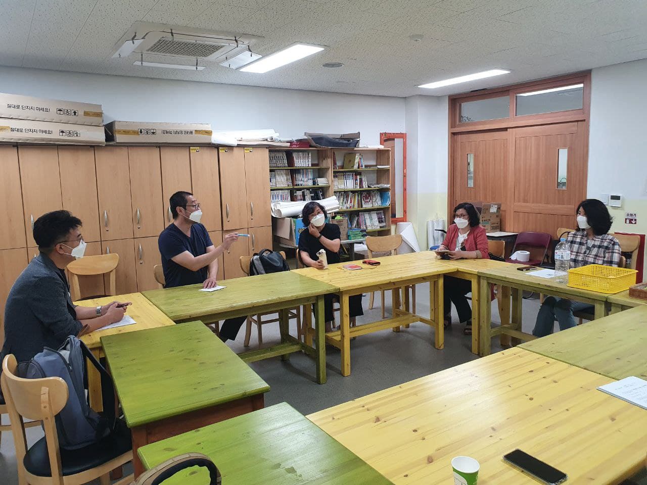 2021.6.22. 서남노동학교 간담회 관련사진