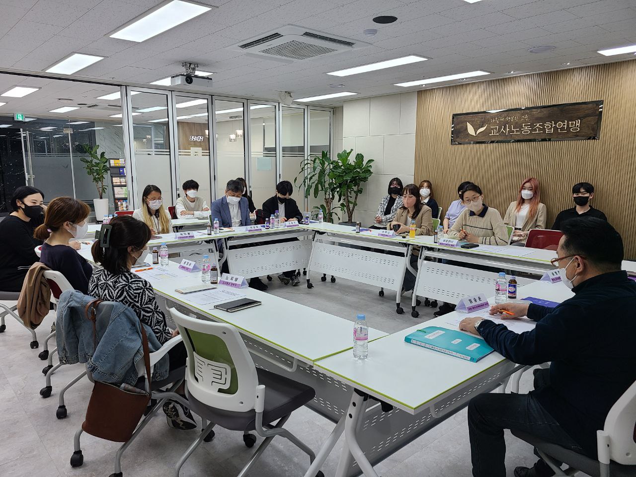 플랫폼ㆍ프리랜서 노동자 간담회 (출판) 관련사진